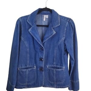 Bill Blass Vintage Jean Jacket Y2K Size PM